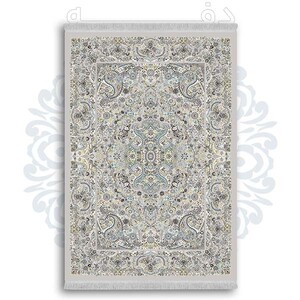 فرشینه از جنس پارچه هازان مخمل ترک طرح سنتی و مدرن برند دفه کد DDSS115