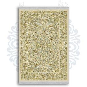 فرشینه از جنس پارچه هازان مخمل ترک طرح سنتی و مدرن برند دفه کد DDSS173