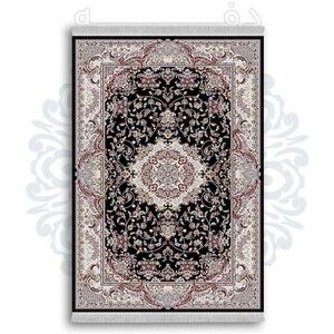 فرشینه از جنس پارچه هازان مخمل ترک طرح سنتی و مدرن برند دفه کد DDSS186