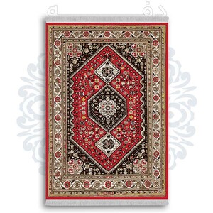 فرشینه از جنس پارچه هازان مخمل ترک طرح سنتی و مدرن برند دفه کد DDSS191