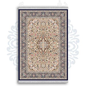 فرشینه از جنس پارچه هازان مخمل ترک طرح سنتی و مدرن برند دفه کد DDSS208