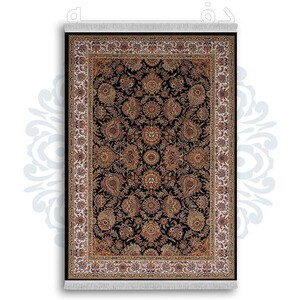 فرشینه از جنس پارچه هازان مخمل ترک طرح سنتی و مدرن برند دفه کد DDSS210