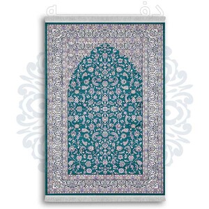فرشینه از جنس پارچه هازان مخمل ترک طرح سنتی و مدرن برند دفه کد DDSS222