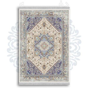 فرشینه از جنس پارچه هازان مخمل ترک طرح سنتی و مدرن برند دفه کد DDSS223