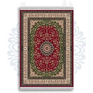 فرشینه از جنس پارچه هازان مخمل ترک طرح سنتی و مدرن برند دفه کد DDSS225