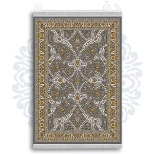 فرشینه از جنس پارچه هازان مخمل ترک طرح سنتی و مدرن برند دفه کد DDSMM1