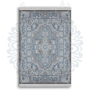فرشینه از جنس پارچه هازان مخمل ترک طرح سنتی و مدرن برند دفه کد DDSMM109