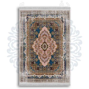 فرشینه از جنس پارچه هازان مخمل ترک طرح سنتی و مدرن برند دفه کد DDSMM144