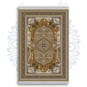 فرشینه از جنس پارچه هازان مخمل ترک طرح سنتی و مدرن برند دفه کد DDSMM215