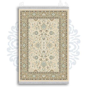 فرشینه از جنس پارچه هازان مخمل ترک طرح سنتی و مدرن برند دفه کد DDSMM266