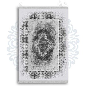فرشینه از جنس پارچه هازان مخمل ترک طرح سنتی و مدرن برند دفه کد DDSMM271