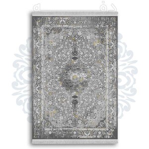 فرشینه از جنس پارچه هازان مخمل ترک طرح سنتی و مدرن برند دفه کد DDSMM304