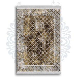 فرشینه از جنس پارچه هازان مخمل ترک طرح سنتی و مدرن برند دفه کد DDSMM363