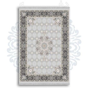 فرشینه از جنس پارچه هازان مخمل ترک طرح سنتی و مدرن برند دفه کد DDSMM364