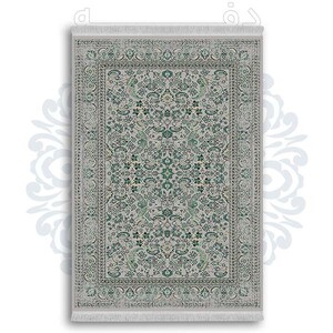 فرشینه از جنس پارچه هازان مخمل ترک طرح سنتی و مدرن برند دفه کد DDSMM373