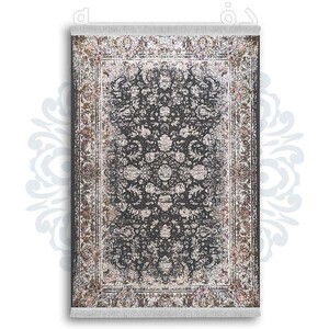 فرشینه از جنس پارچه هازان مخمل ترک طرح سنتی و مدرن برند دفه کد DDSMM412
