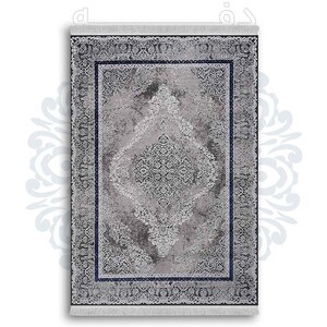 فرشینه از جنس پارچه هازان مخمل ترک طرح سنتی و مدرن برند دفه کد DDSMM413