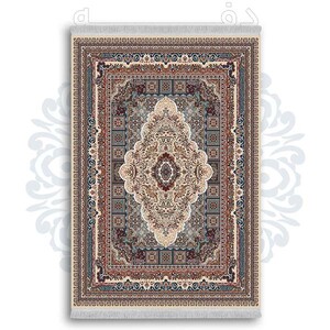 فرشینه از جنس پارچه هازان مخمل ترک طرح سنتی و مدرن برند دفه کد DDSMM434