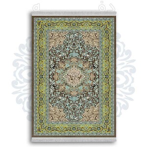 فرشینه از جنس پارچه هازان مخمل ترک طرح سنتی و مدرن برند دفه کد DDSMM452