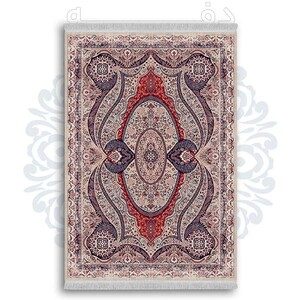 فرشینه از جنس پارچه هازان مخمل ترک طرح سنتی و مدرن برند دفه کد DDSMM455