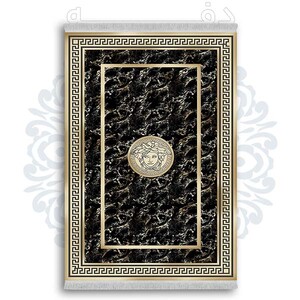 فرشینه از جنس پارچه هازان مخمل ترک طرح کلاسیک برند دفه کد DK 6