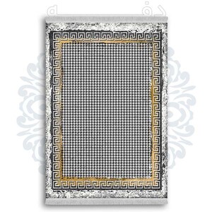 فرشینه از جنس پارچه هازان مخمل ترک طرح کلاسیک برند دفه کد DK 46