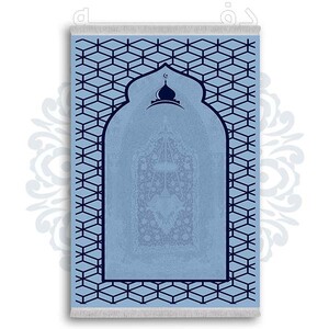 فرشینه از جنس پارچه هازان مخمل ترک طرح سجاده برند دفه کد DSJ 25