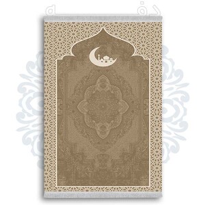 فرشینه از جنس پارچه هازان مخمل ترک طرح سجاده برند دفه کد DSJ 42