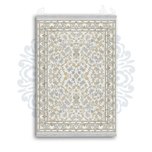 *جدید* فرشینه از جنس پارچه شانل مخمل ترک طرح فانتزی برند دفه کد 44
