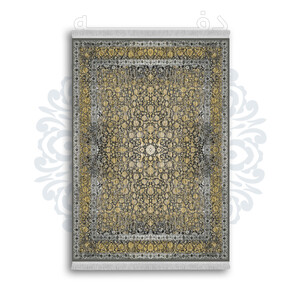 *جدید* فرشینه از جنس پارچه شانل مخمل ترک طرح فانتزی برند دفه کد 103