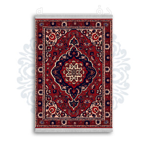 *جدید* فرشینه از جنس پارچه شانل مخمل ترک طرح فانتزی برند دفه کد 139