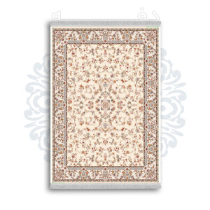 *جدید* فرشینه از جنس پارچه شانل مخمل ترک طرح فانتزی برند دفه کد 178