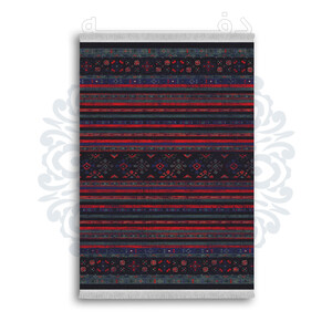*جدید* فرشینه از جنس پارچه شانل مخمل ترک طرح فانتزی برند دفه کد 270