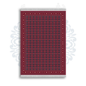 *جدید* فرشینه از جنس پارچه شانل مخمل ترک طرح فانتزی برند دفه کد 599