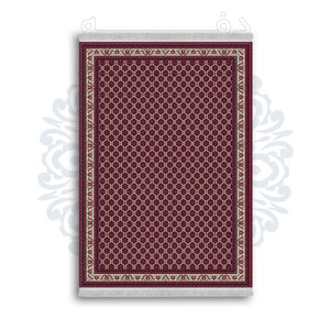 *جدید* فرشینه از جنس پارچه شانل مخمل ترک طرح فانتزی برند دفه کد 600