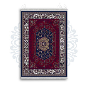*جدید* فرشینه از جنس پارچه شانل مخمل ترک طرح فانتزی برند دفه کد 1240