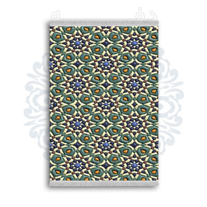*جدید* فرشینه از جنس پارچه شانل مخمل ترک طرح فانتزی برند دفه کد 2011