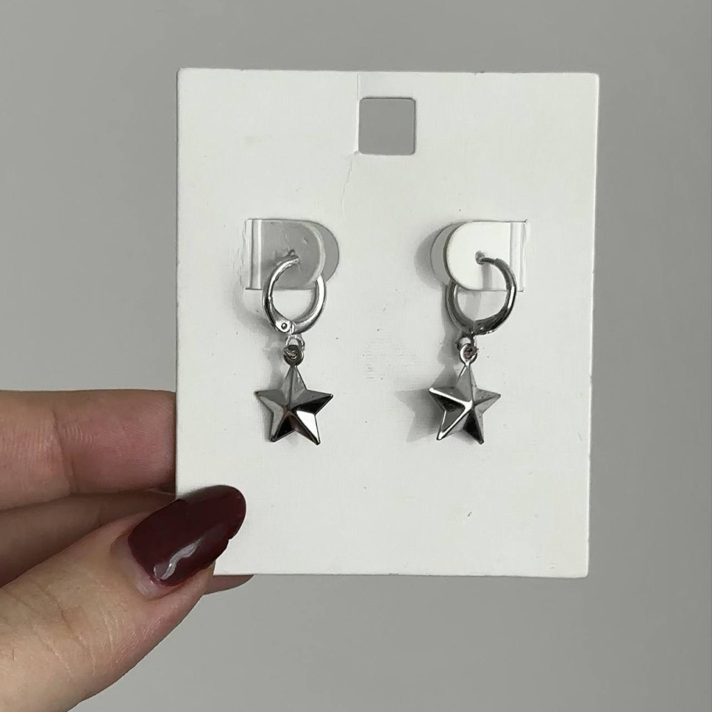 گوشواره ستاره استیل