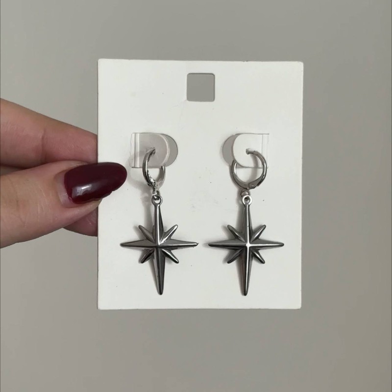 گوشواره استیل اسپارکل