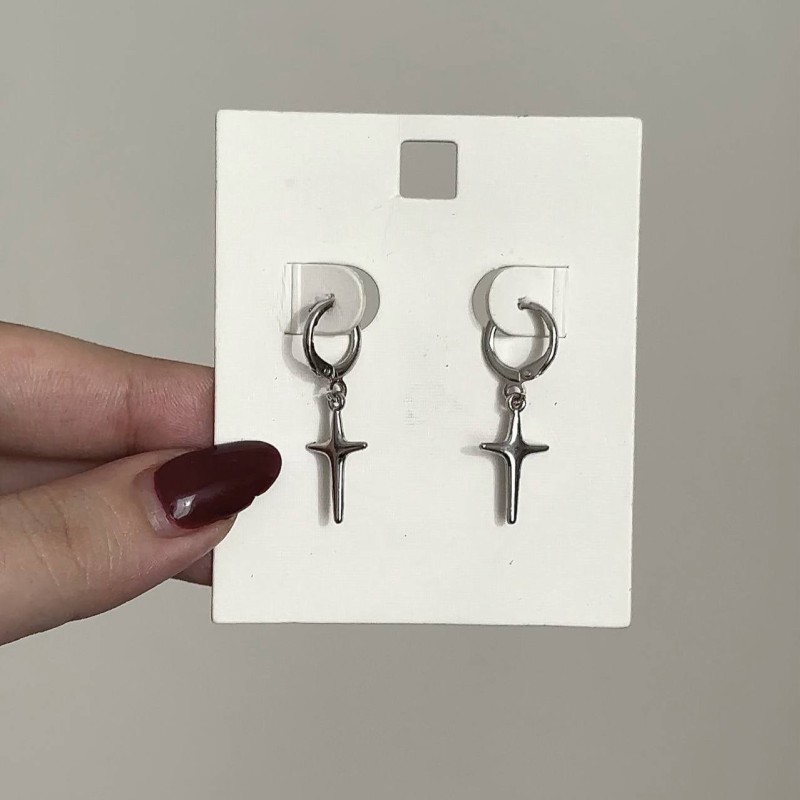 گوشواره اسپارکل کوچک استیل