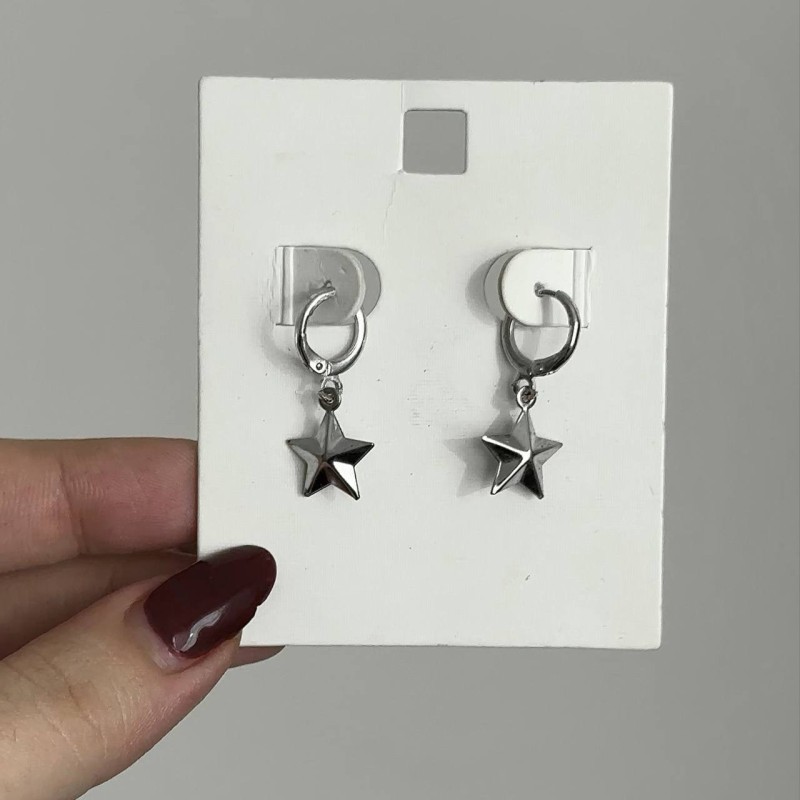 گوشواره ستاره استیل