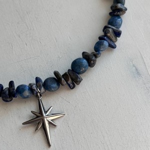 گردنبند تمام سنگ ستاره