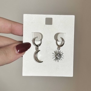 گوشواره استیل ماه و خورشید