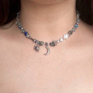 گردنبند Astronomy سنگ طبیعی