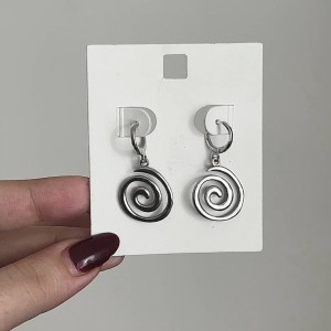 گوشواره استیل اسپیرال