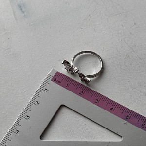 انگشتر پروانه کریستالی رادیوم