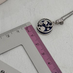 گردنبند ماه و خورشید استیل