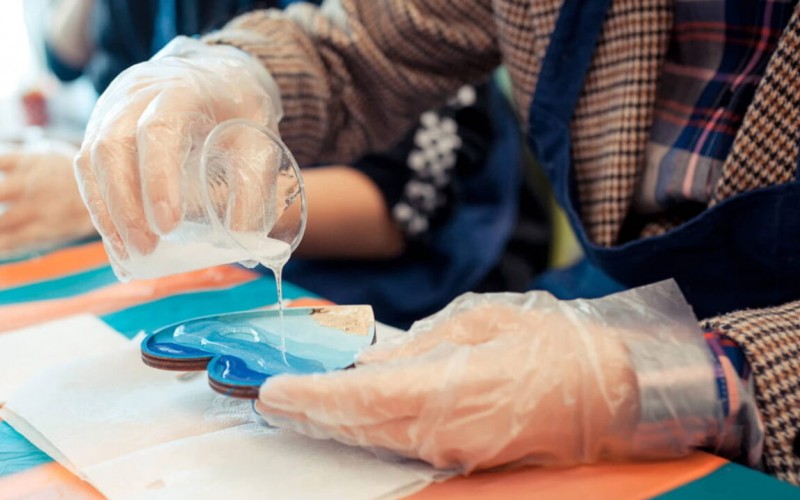 مشکلات مربوط به کار با رزین