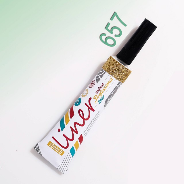 لاینر یا دورگیر طلایی روشن اکلیلی سوداکو کد 657