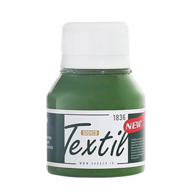 رنگ پارچه سبز اُپک 55 میل سوداکو کد 1836